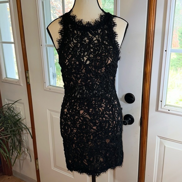 Windsor Lace Mini Dress - Picture 1 of 8